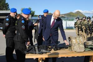 Generał Coppola z uznaniem odniósł się do działań polskiej Policji w Kosowie
