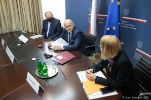 Spotkanie ministrów spraw zagranicznych Rady Państw Morza Bałtyckiego i wysokiego przedstawiciela Unii Europejskiej