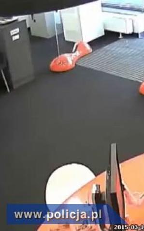 Zatrzymany za napad z bronią na krakowski bank!