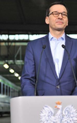 Premier Mateusz Morawiecki z wizytą w Zakładach Cegielskiego