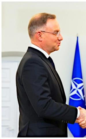 [VIDEO] Spotkanie Prezydenta RP z Sekretarzem Generalnym NATO