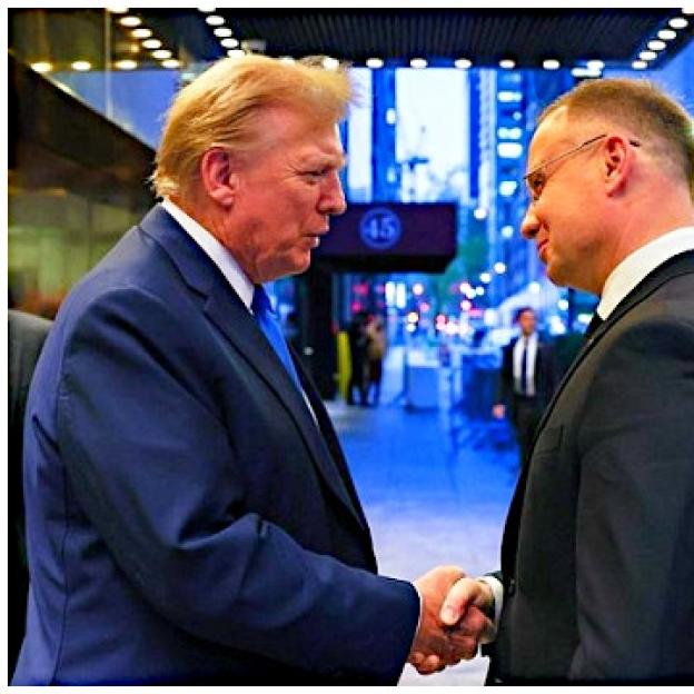 Prezydent RP pogratulował Donaldowi Trumpowi