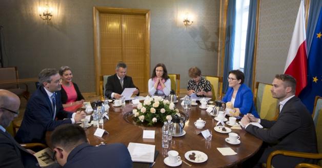 Premier Ewa Kopacz deklaruje rządową pomoc dla Słupska