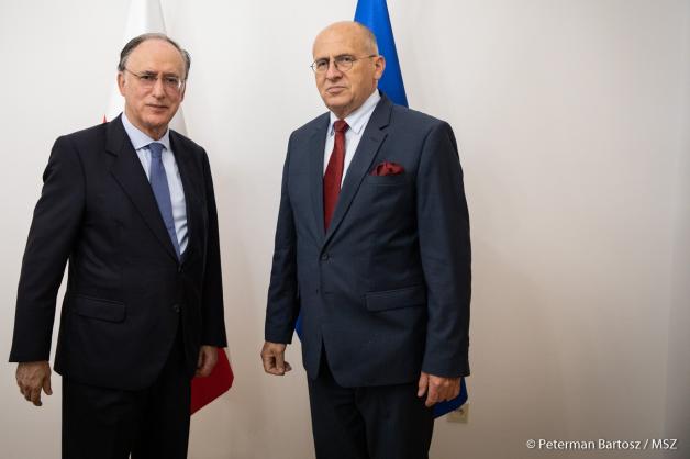 Minister Zbigniew Rau rozmawiał z Dyrektorem Generalnym Organizacji ds. Zakazu Broni Chemicznej. Omówił konsekwencje rosyjskiej agresji na Ukrainę