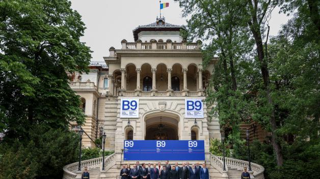 [VIDEO] Szczyt B9. Prezydent Karol Nawrocki: Jedność jest naszą największą siłą